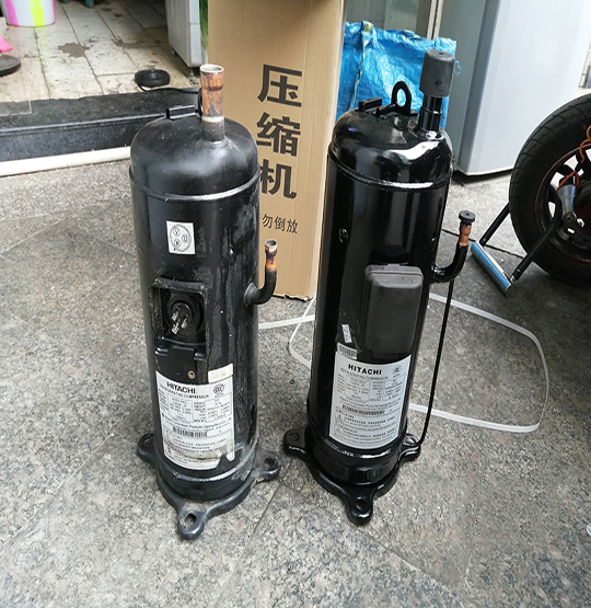 北海中央空调压缩机的更换维修